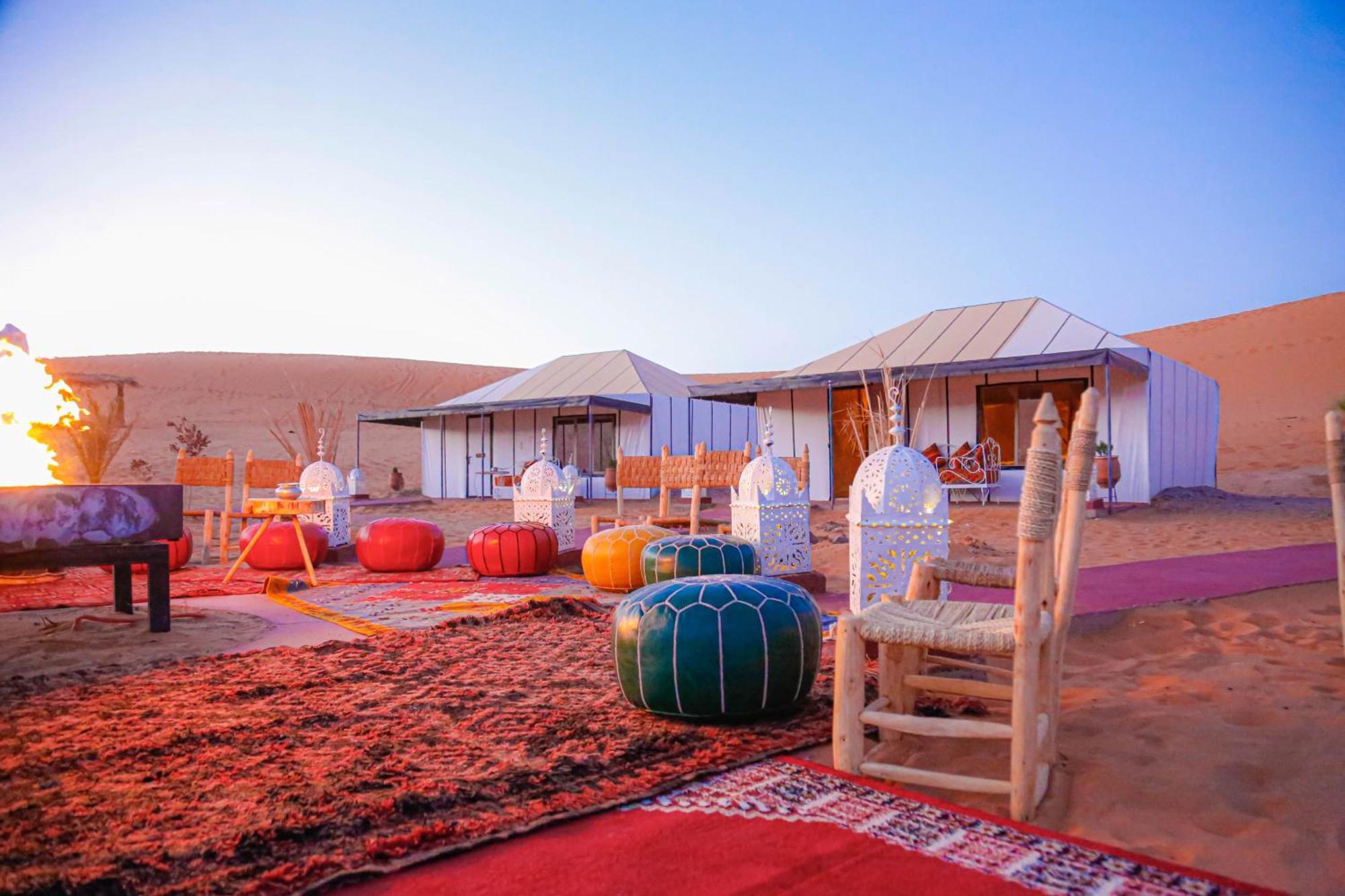 Hotel Aladdin Merzouga camp Exterior foto