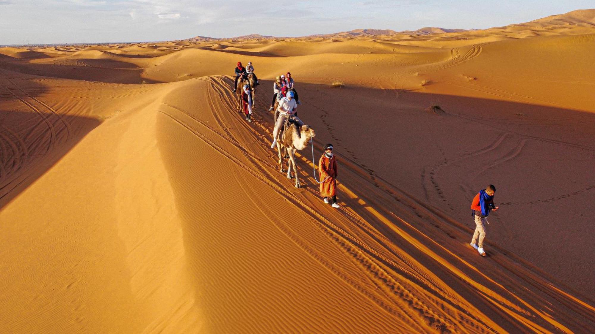 Hotel Aladdin Merzouga camp Exterior foto