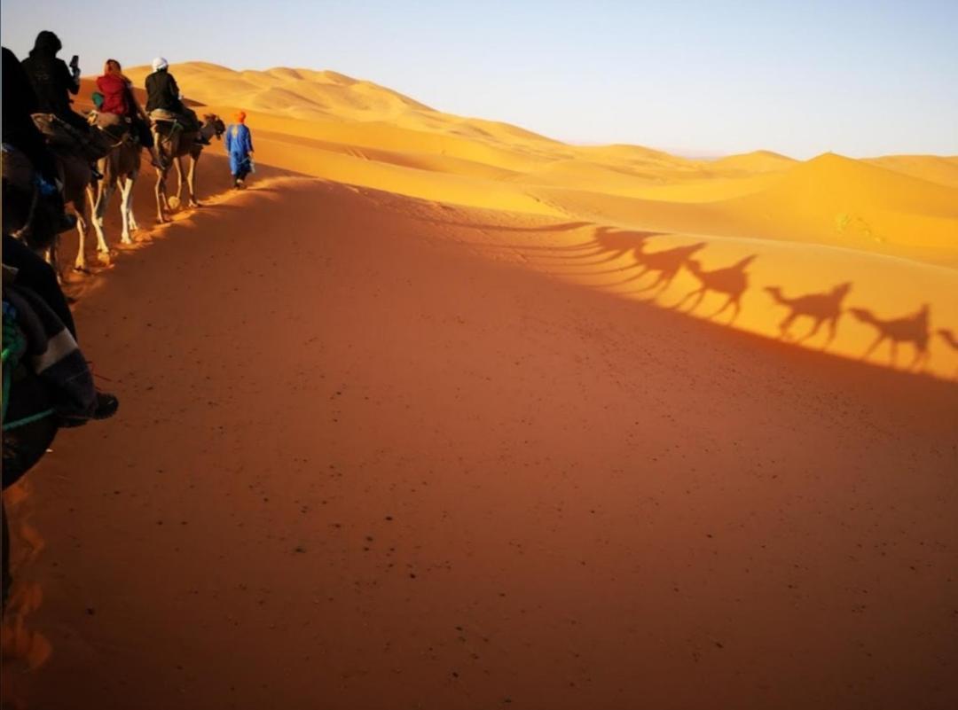 Hotel Aladdin Merzouga camp Exterior foto