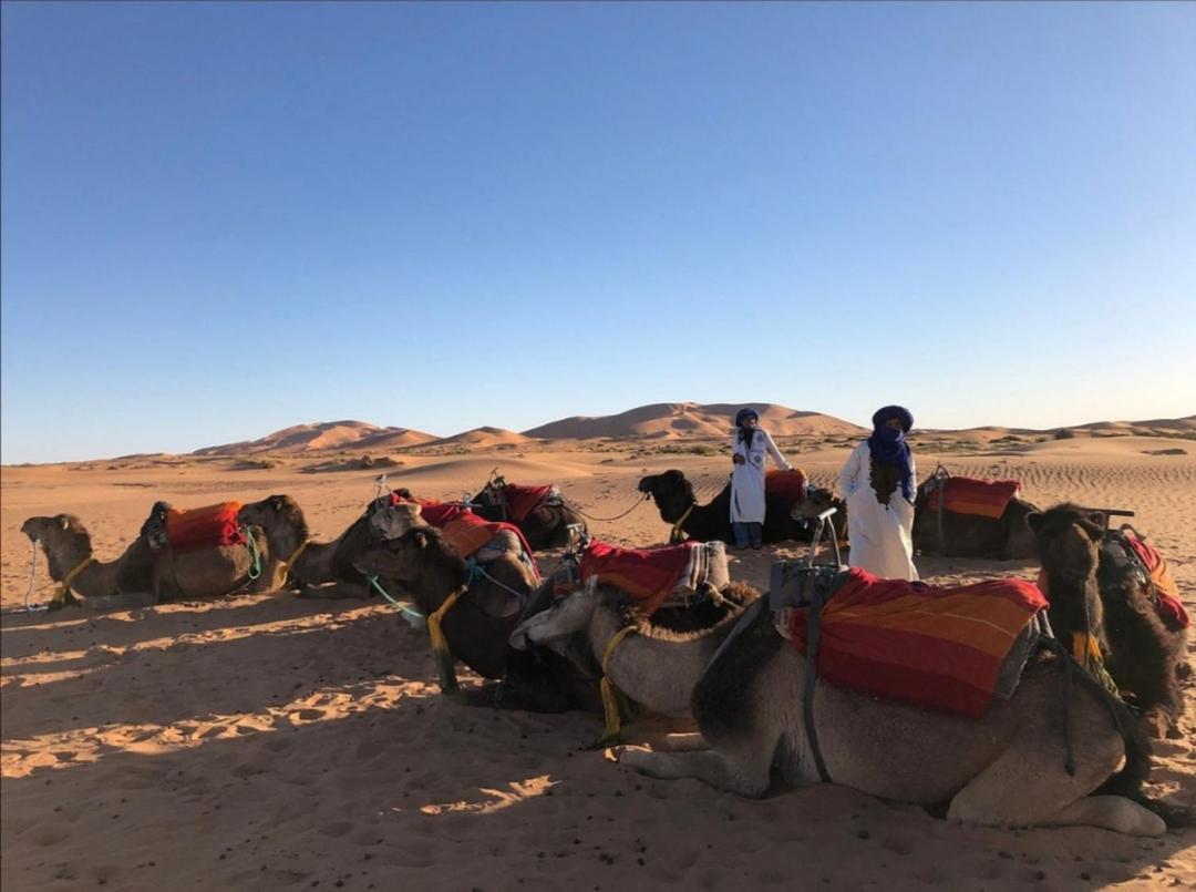 Hotel Aladdin Merzouga camp Exterior foto