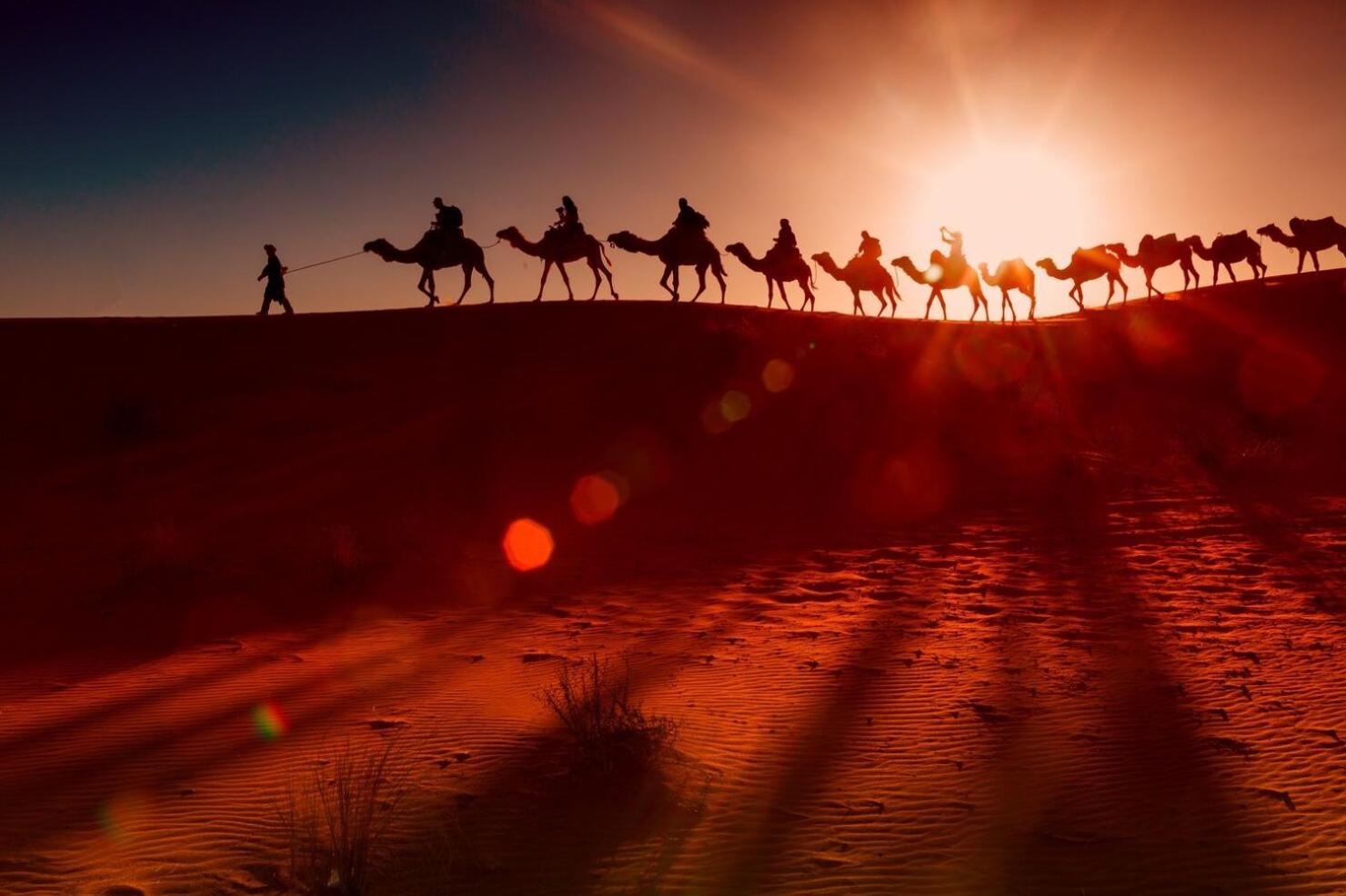Aladdin Merzouga camp Exterior foto