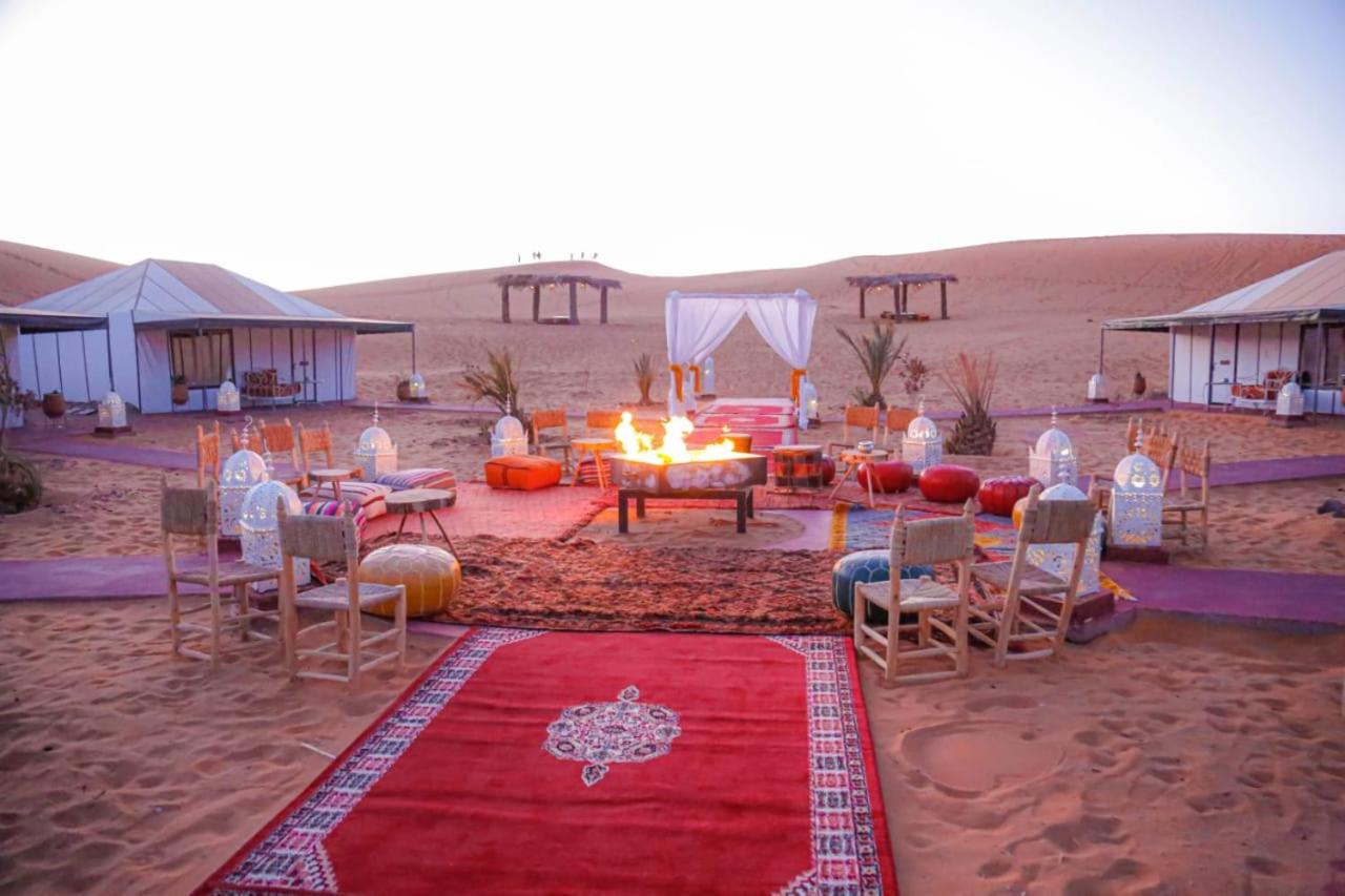 Hotel Aladdin Merzouga camp Exterior foto