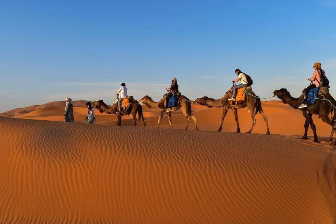 Hotel Aladdin Merzouga camp Exterior foto