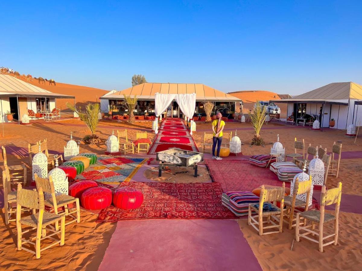 Hotel Aladdin Merzouga camp Exterior foto